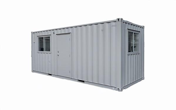 shipping container offices are eco-friendly as they are made from recycled materials and can be repurposed for future use